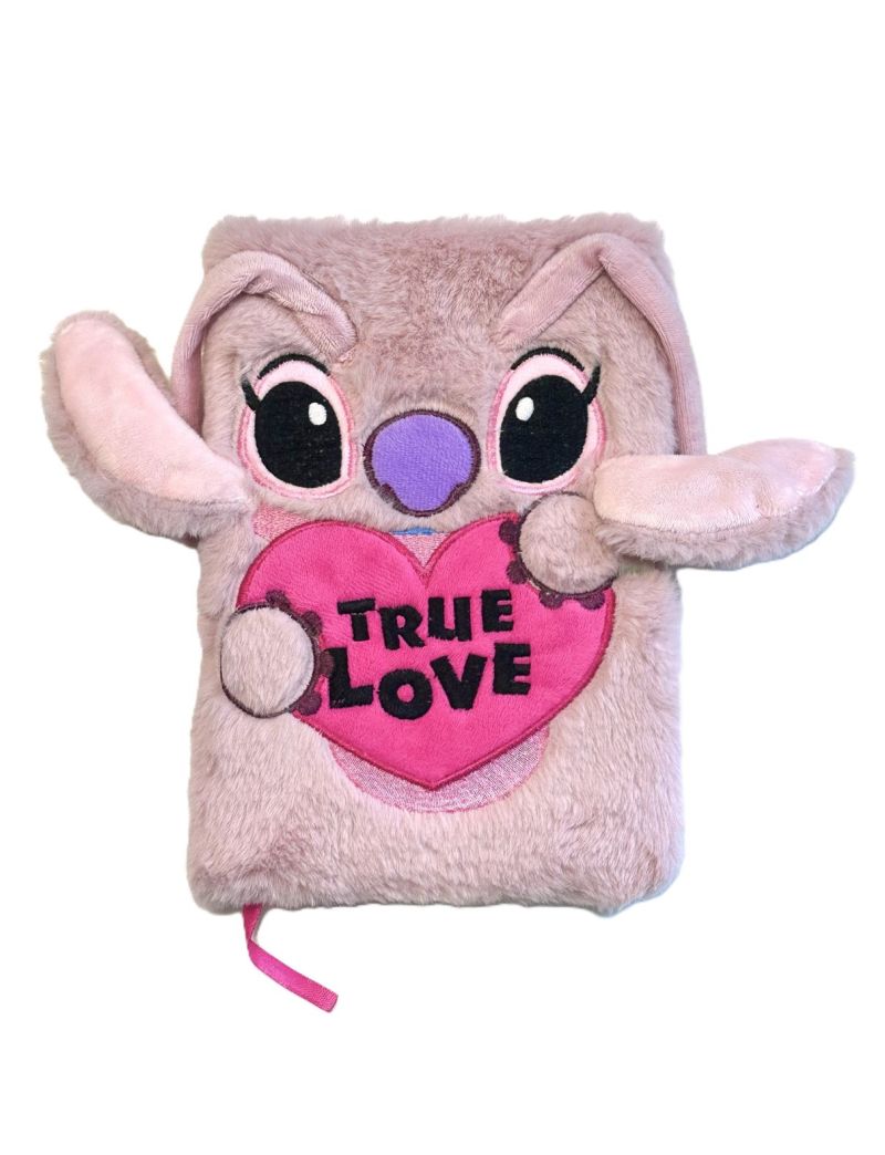 Disney Stitch Collection A5 Plush Hardcover Notebook Stitch