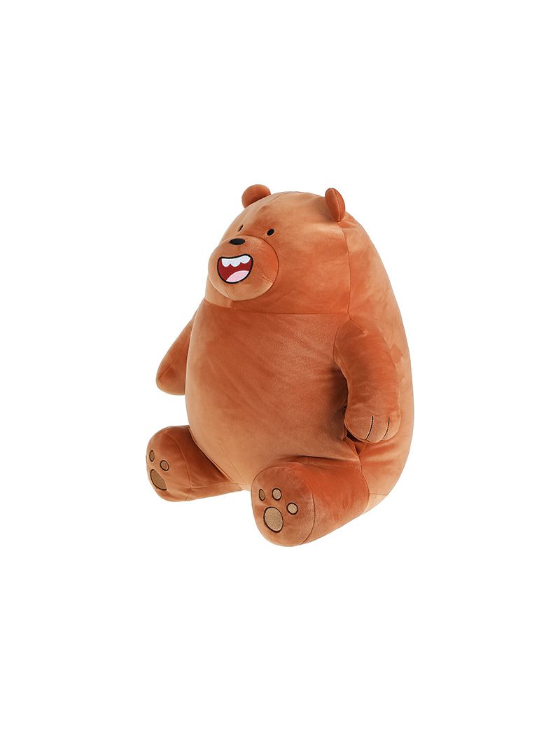 We Bare Bears Grizzly Plush Soft Toy Cushion