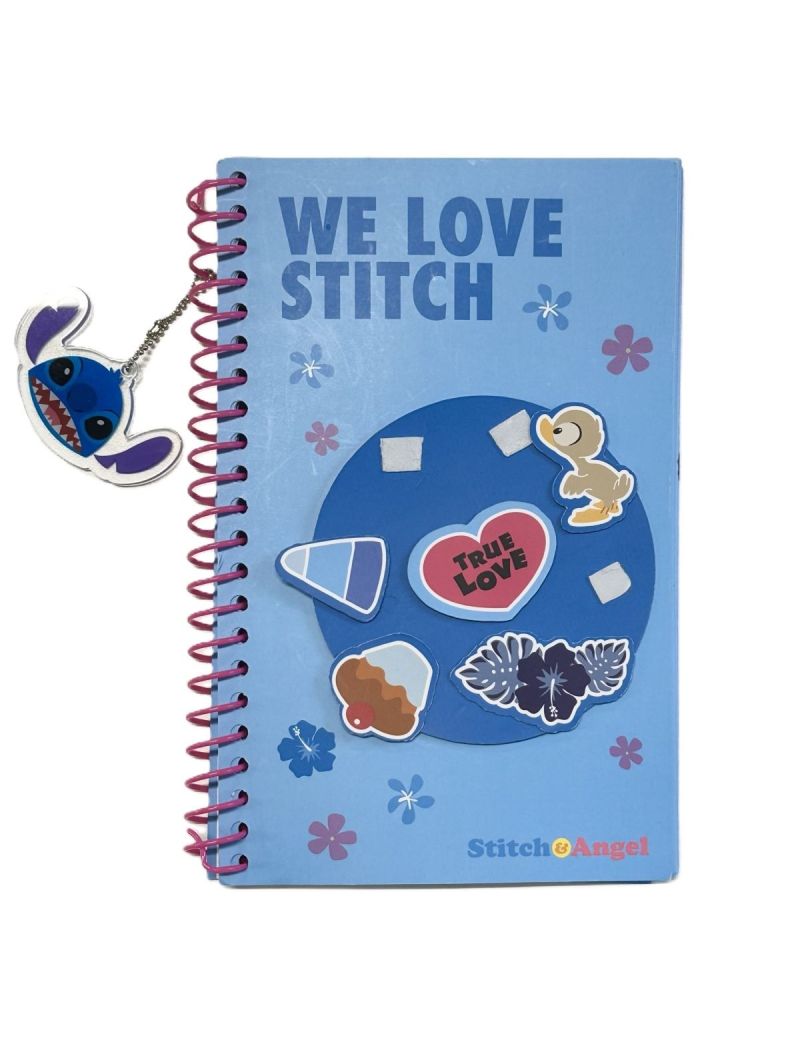 Disney Stitch Collection B6 Rotating Wheel Wire-Bound Notebook