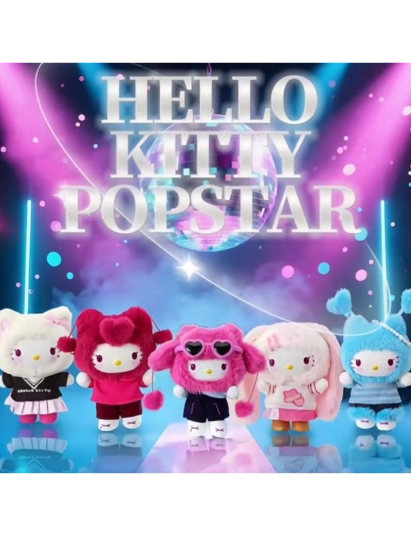 Sanrio Hello Kitty Pop Star Vinyl Plush Surprise Blind Box