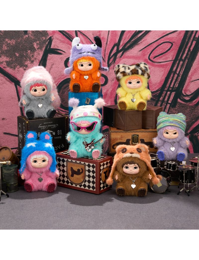 Letsvan Wakuku Fuzzy Trendy Fun Party Series Vinyl Plush Surprise Blind Box