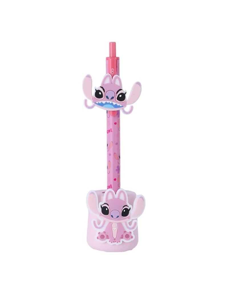 Disney Stitch Collection Figure Ballpoint Pen Set 1.0mm Black Ink