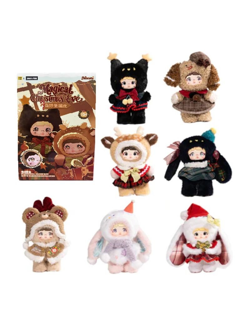 Top Toy X Sure Fun Nommi Magical Christmas Eve Series Plush Doll Blind Box