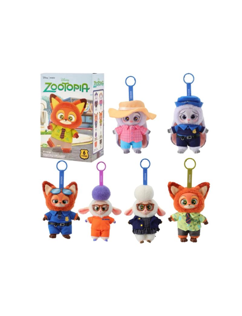 Disney Zootopia Collection Vinyl Plush Toy Surprise Blind Box
