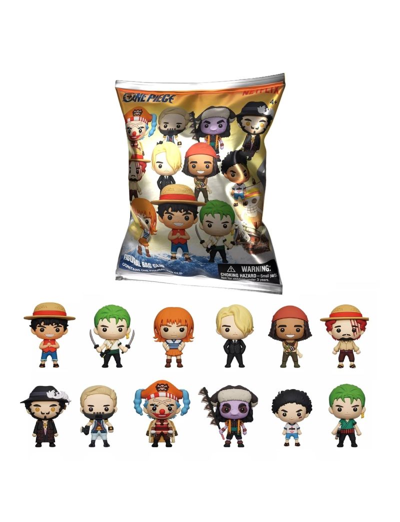 One Piece Netflix Live Action Series 1 Bag Clips 2.5 Inch Figure Surprise Blind Bag