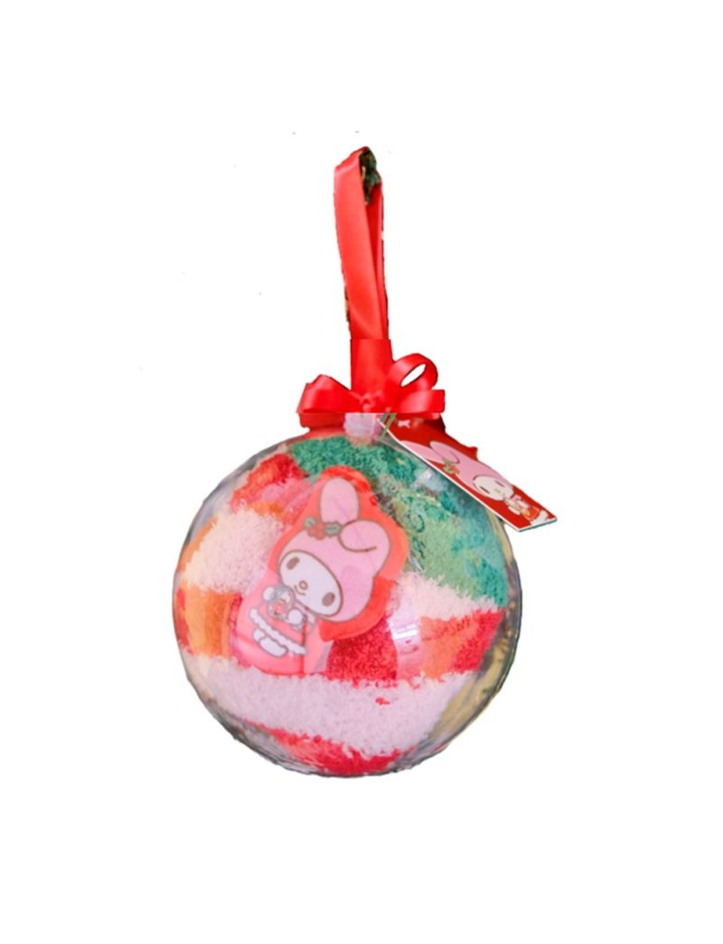 Sanrio My Melody Christmas Socks Decoration Tree Bauble UK Size 4.5-6.5