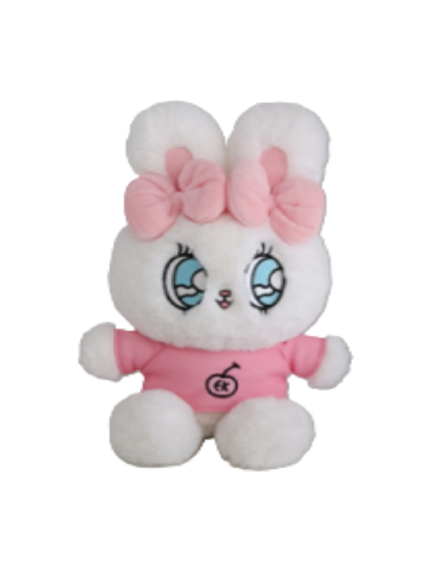 Esther Bunny 10 Inches Cream Sweatshirt Plush Soft Toy
